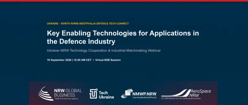 NRW-Ukraine DefenceTech Matchmaking: 34 Industry Leaders Connect in Closed B2B Event to Accelerate Industrial Co-Production & Supply Chain Integration