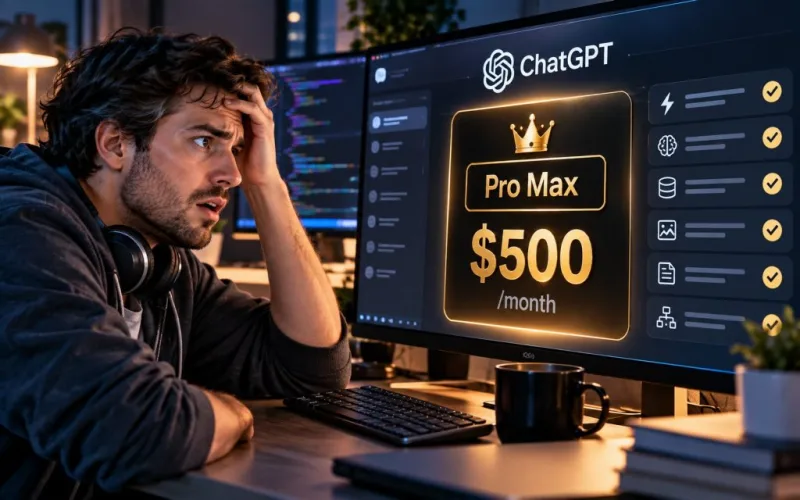 OpenAI готує тариф Pro Max для ChatGPT за $500 на місяць