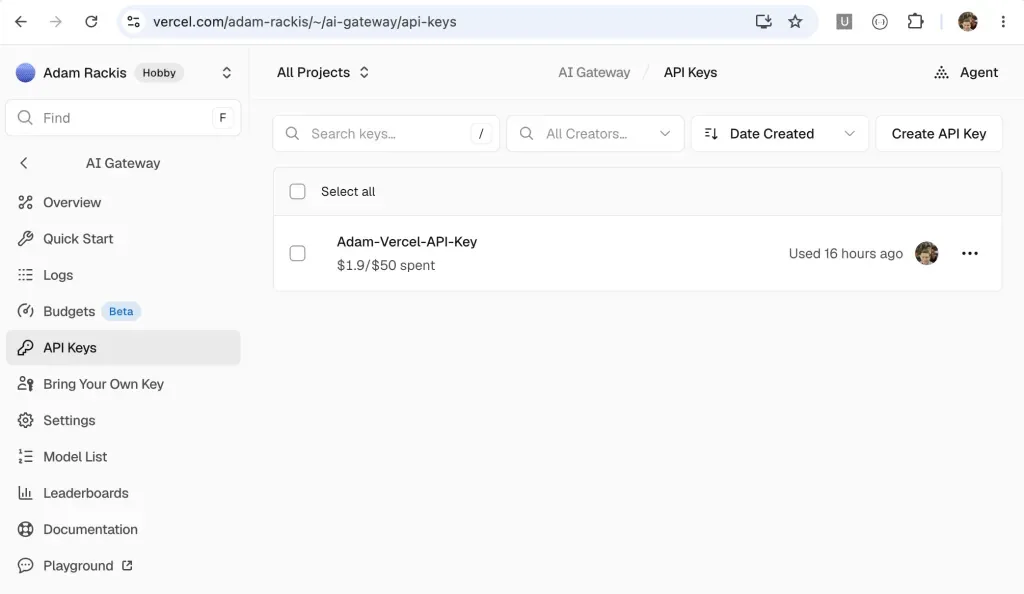 Having Fun with Vercel’s AI SDK and AI Gateway