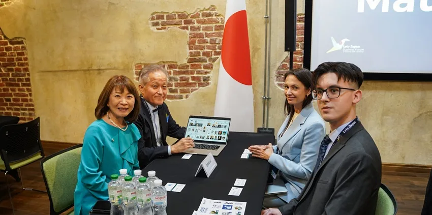 Львівська політехніка на Lviv Japan Business Forum: інновації, R&D-проєкти та нові перспективи партнерства