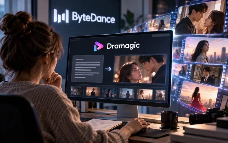 ByteDance запустила Dramagic — платформу, яка генерує короткі відеодрами за вашим сценарієм