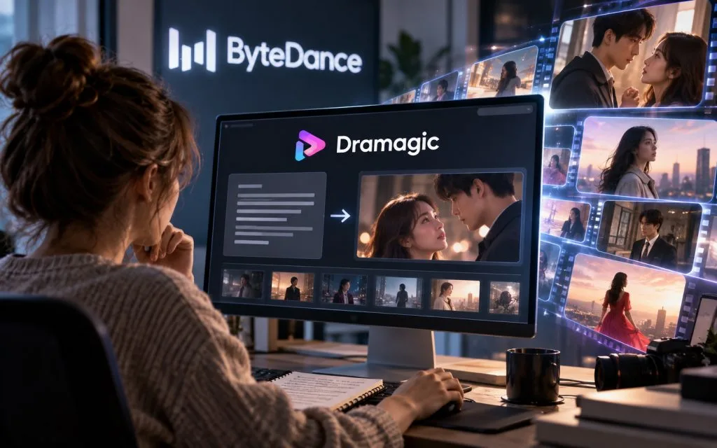 ByteDance запустила Dramagic — платформу, яка генерує короткі відеодрами за вашим сценарієм