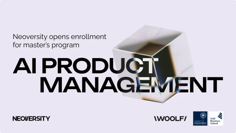 From Idea to MVP: Launch your own AI startup under the mentorship of experts from EPAM, Ciklum, SoftServe and GlobalLogic on the Master's programme at Neoversity