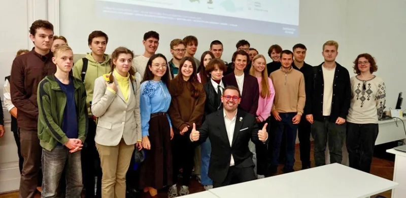 У Львівській політехніці відбулася лекція Мікаа Блюжона-Мереда