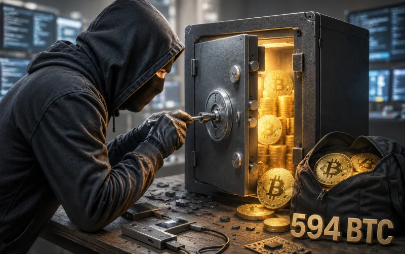 Крипта під ударом: з гаманців Coldcard за 25 хвилин вивели 594 BTC