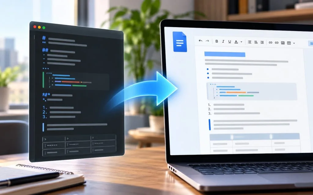 Google Docs тепер працює з Markdown-файлами: без конвертації та втрати форматування