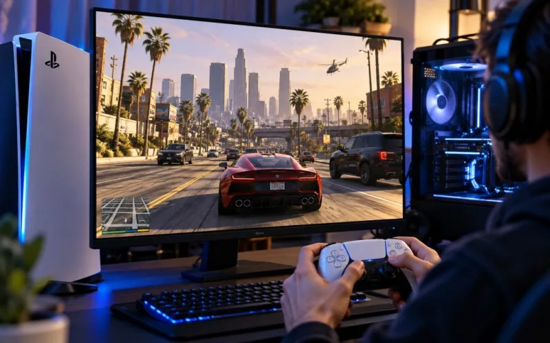 Емуляція PS5 на ПК стрімко прогресує: GTA V вже тримає до 60 FPS