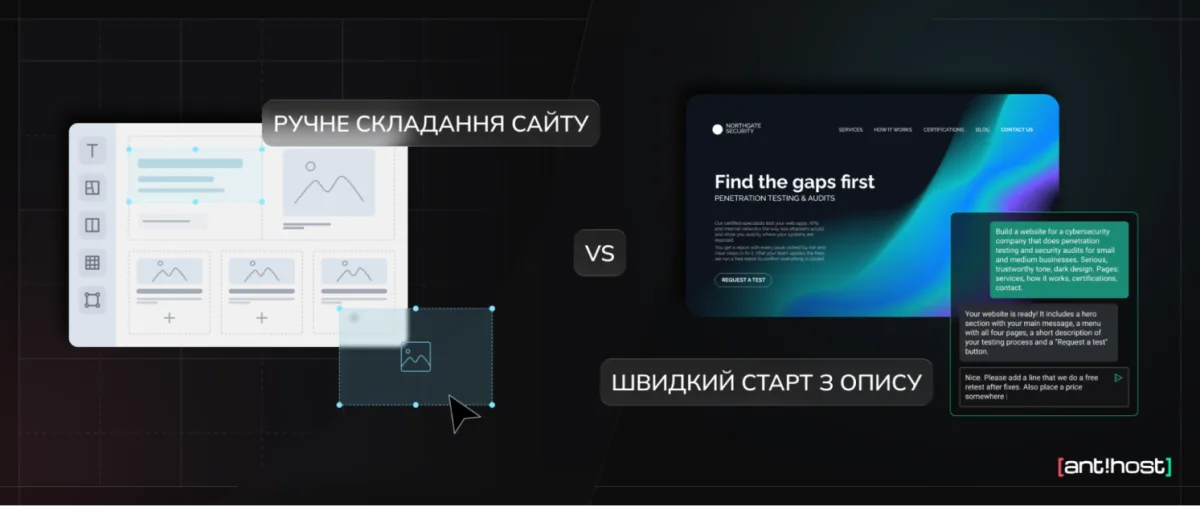 AI-конструктор чи звичайний конструктор сайтів: що обрати