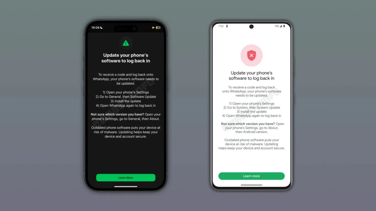 WhatsApp може заблокувати вхід частині користувачів: у чому причина