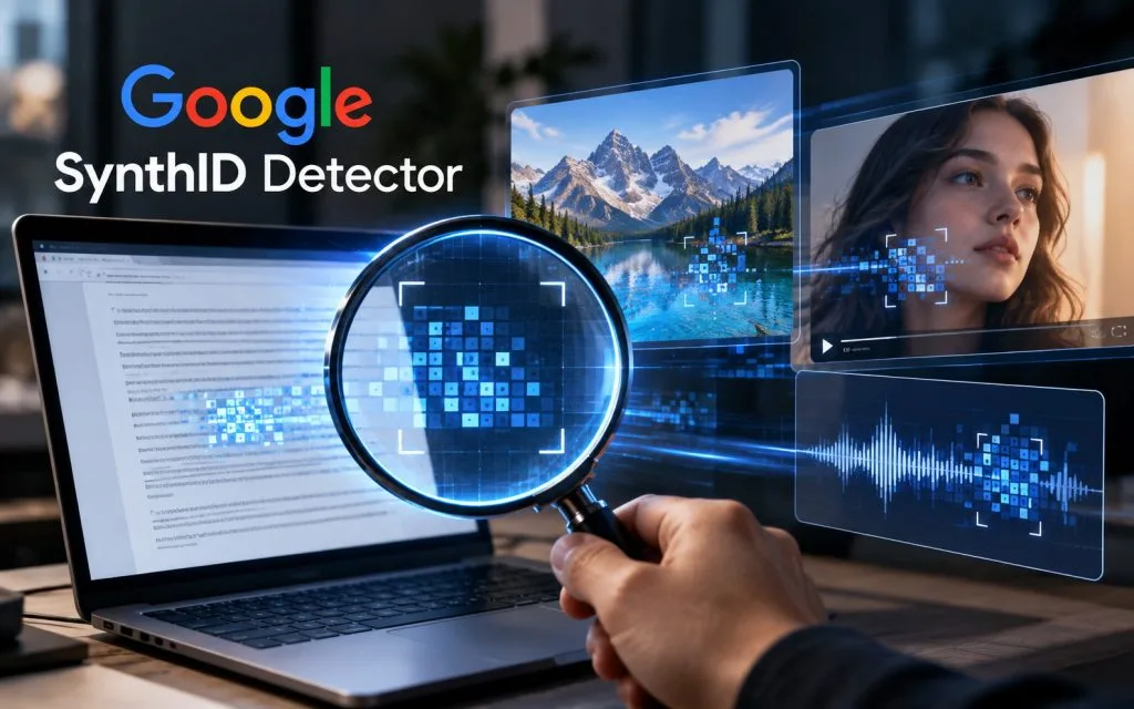 Google відкрила SynthID Detector для всіх: шукає невидимі водяні знаки