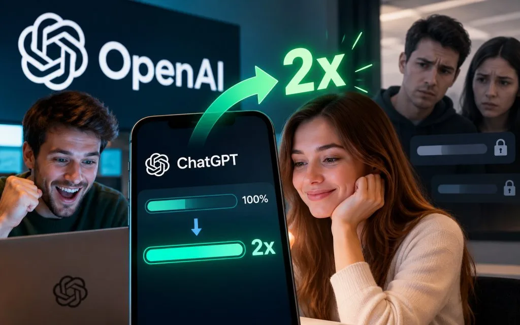 OpenAI вдвічі збільшила ліміти в ChatGPT. Але не для всіх