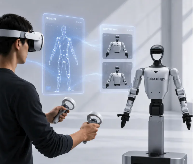 Futurology створила технологію, яка дає змогу керувати роботами у віртуальній реальності
