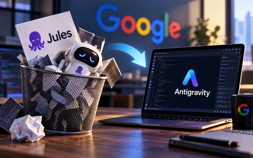 Google закриває Jules: агент для кодингу згортають на користь Antigravity