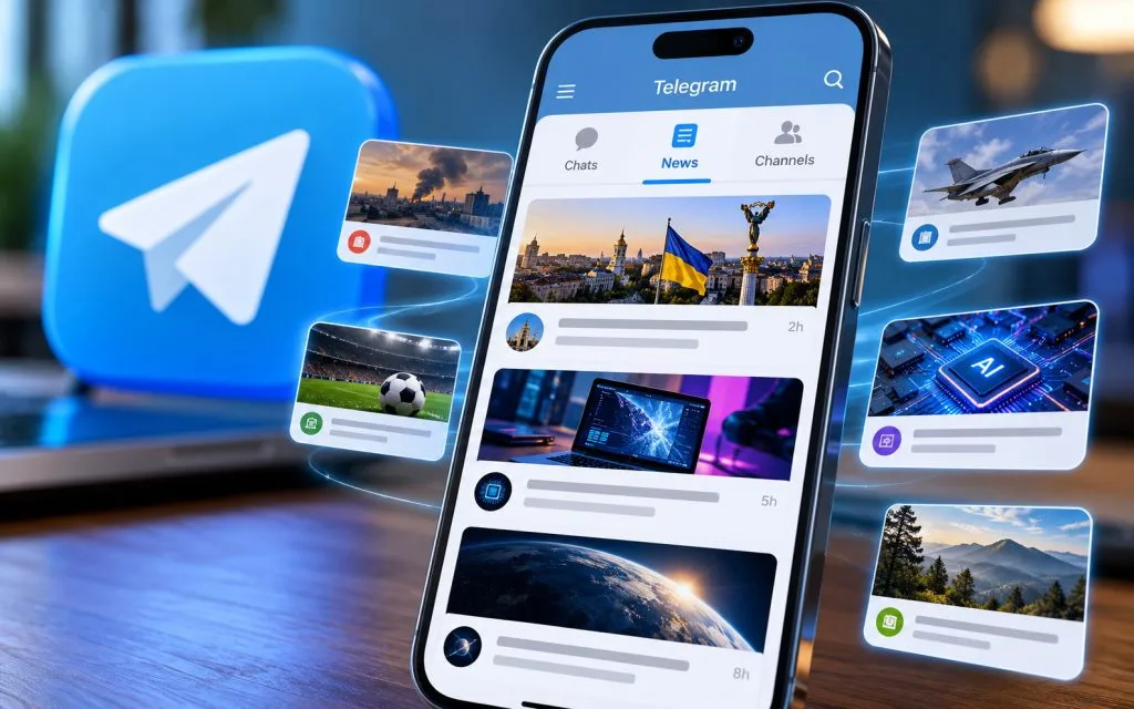 У бета-версії Telegram знайшли вкладку «Новини» зі стрічкою каналів і рекомендаціями